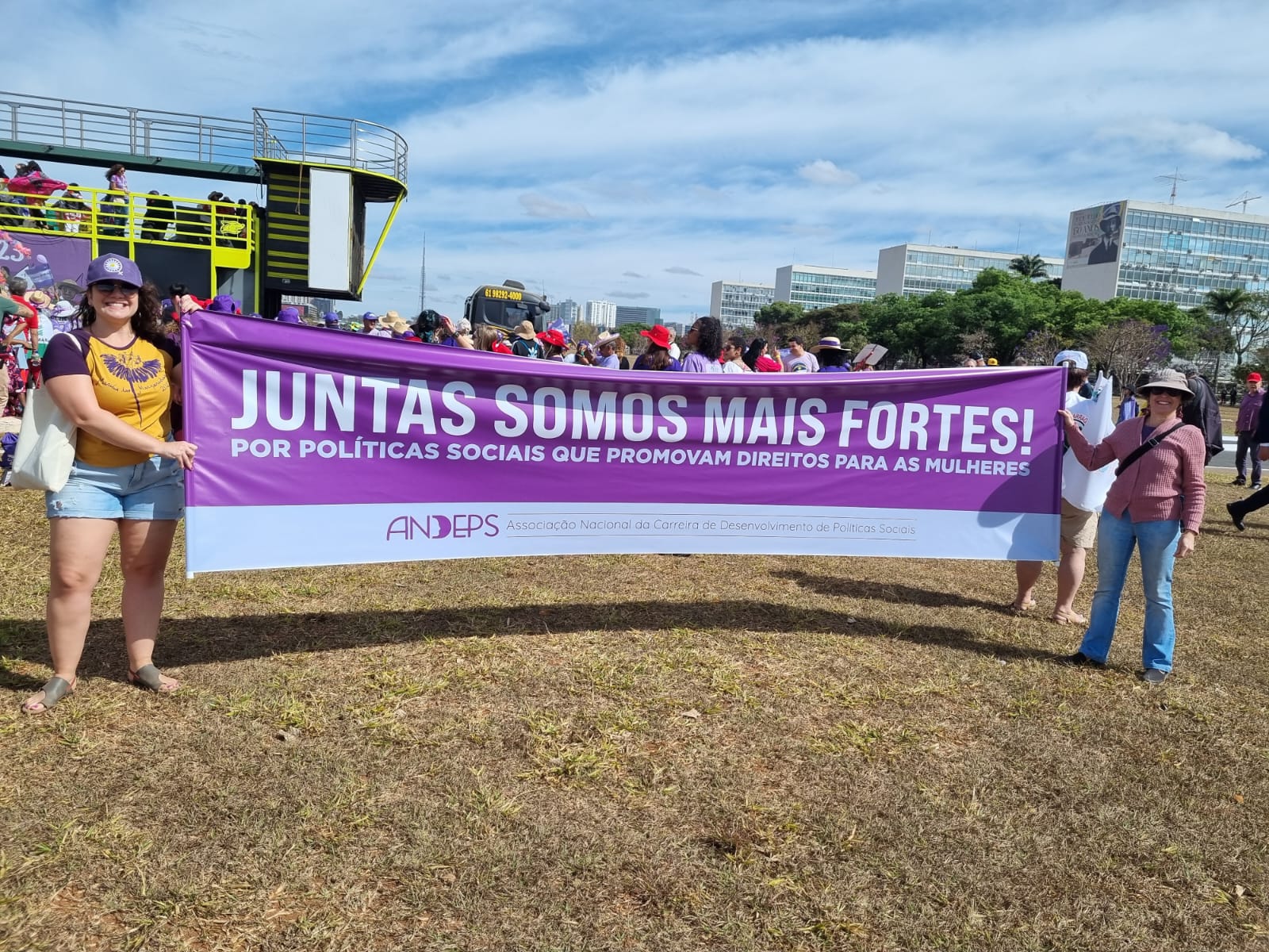 ANDEPS manifesta apoio à Marcha das Margaridas em Brasília Andeps